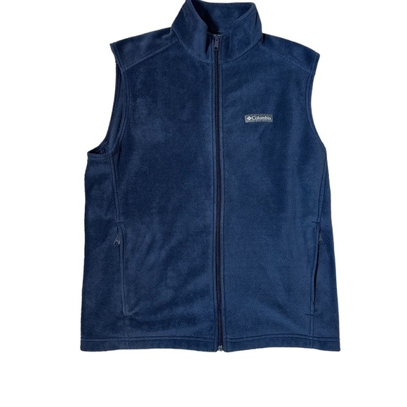 Columbia Men's Benton Spring Full-Zip Fleece Vest (with logo) Size Medium - Picture 4 of 12